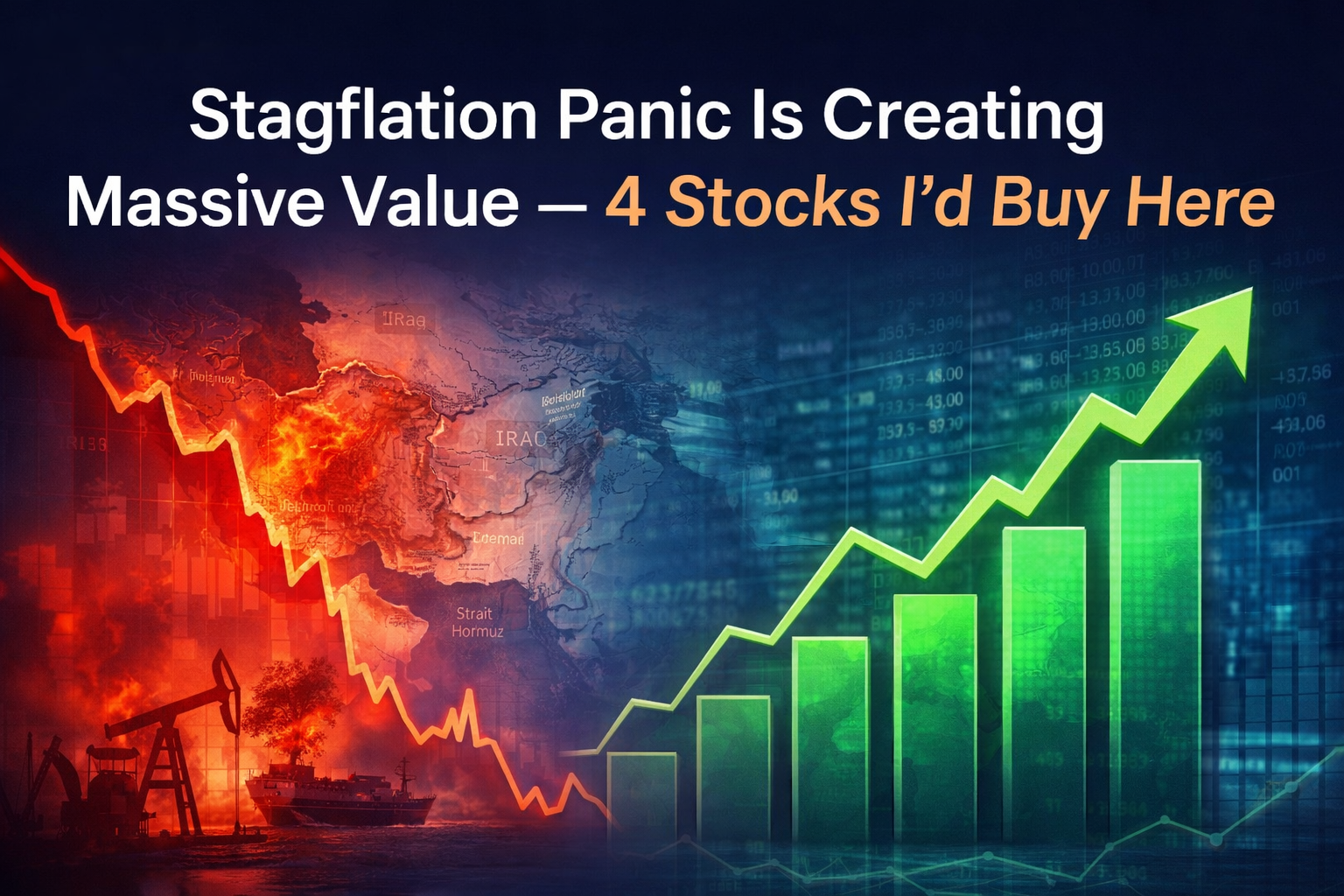 Stagflation Panic Is Creating Massive Value - 4 Stocks I'd Buy Here