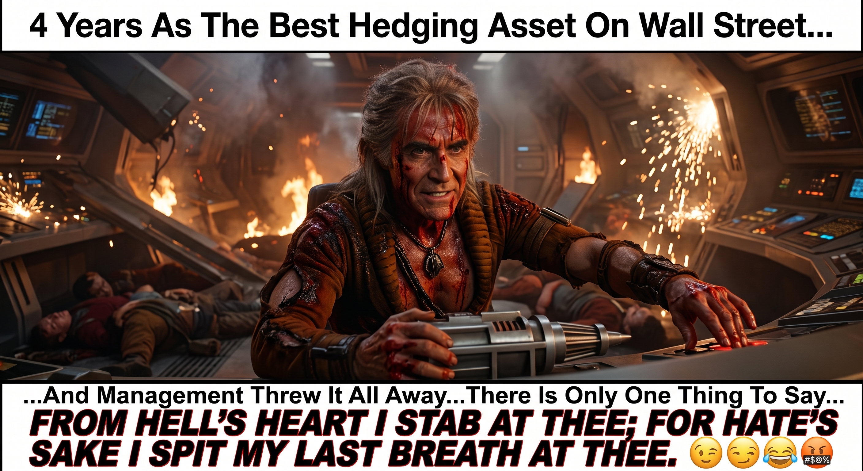 FROM HELL'S HEART I STAB AT THEE: 🤔😉😂🤬CTA Was the Best Hedge on Wall Street for 4 Years... Then Simplify Lost Its Mind. Here's the 40% Hedging Bucket ZEUS Is Moving To