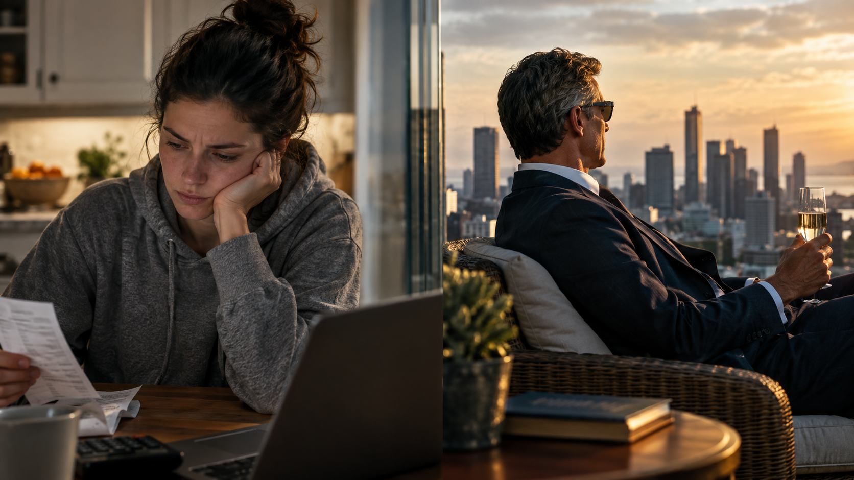 The Permanent Underclass: Why Every Dollar of Post-2020 Wealth Went to Asset Owners While Hourly Raises Failed to Beat Inflation or Buy a Home