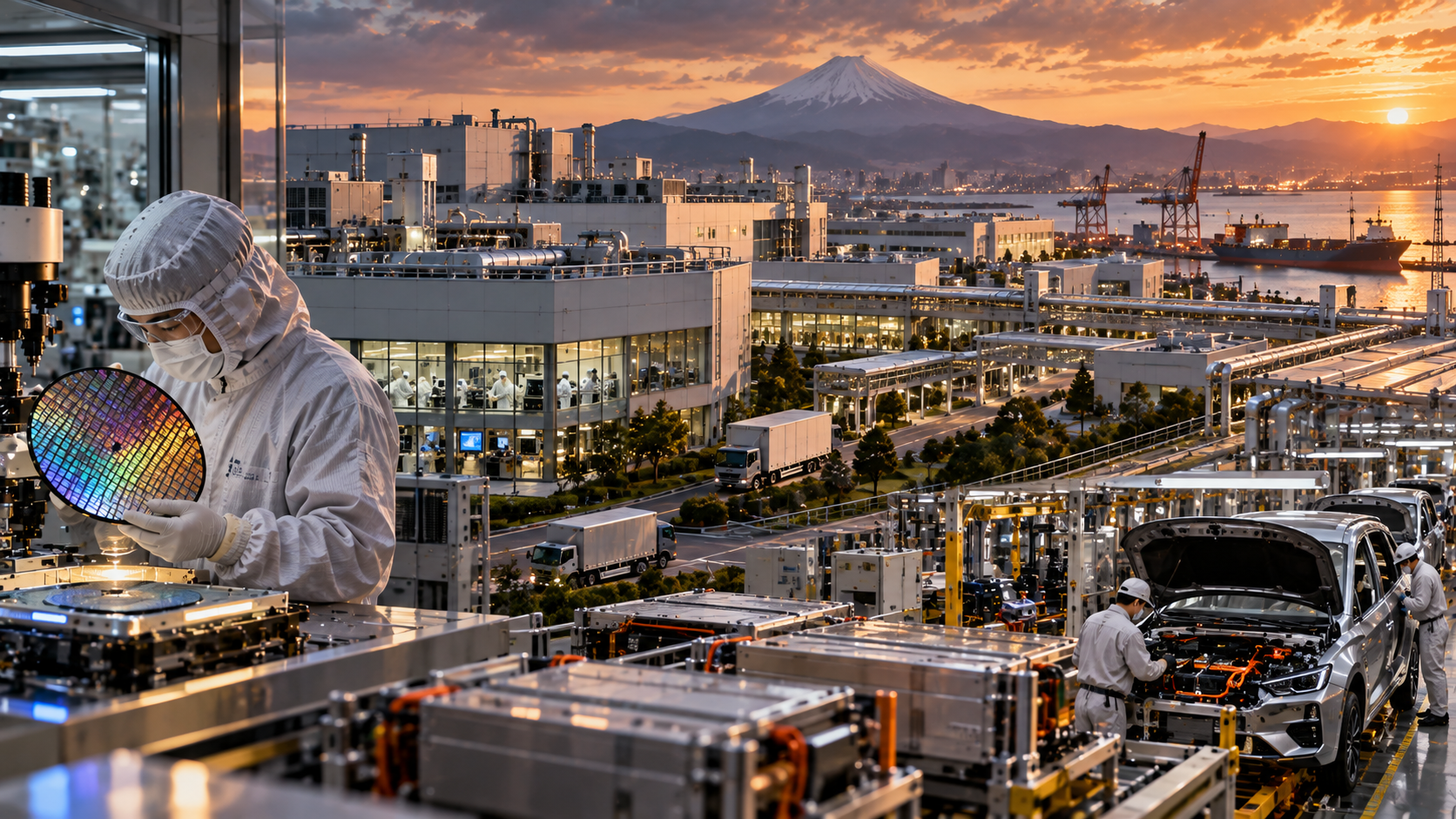 The Supply Chain Fortress: How Japanese Industrial Consolidation Shapes Global Growth