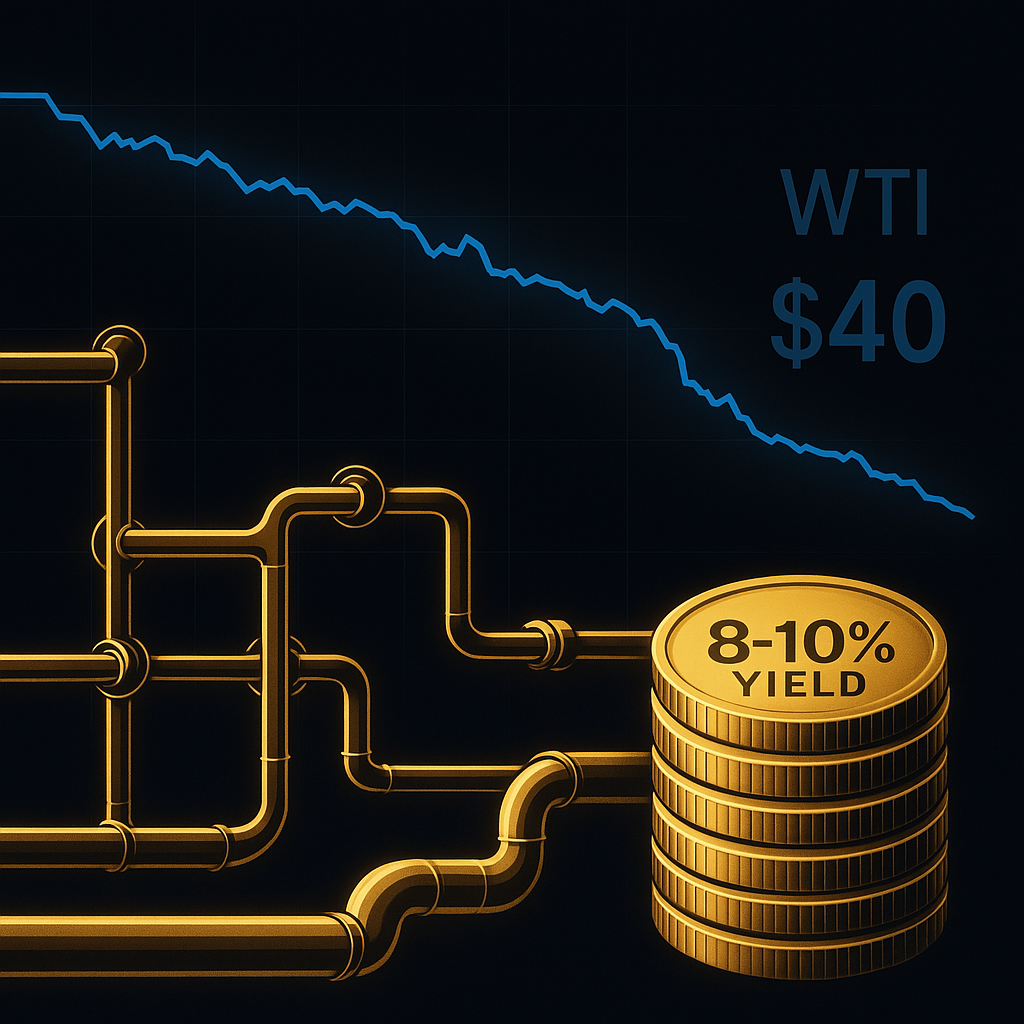 When $40s Oil Becomes Your Entry Signal: The Midstream Anomaly Nobody's Talking About