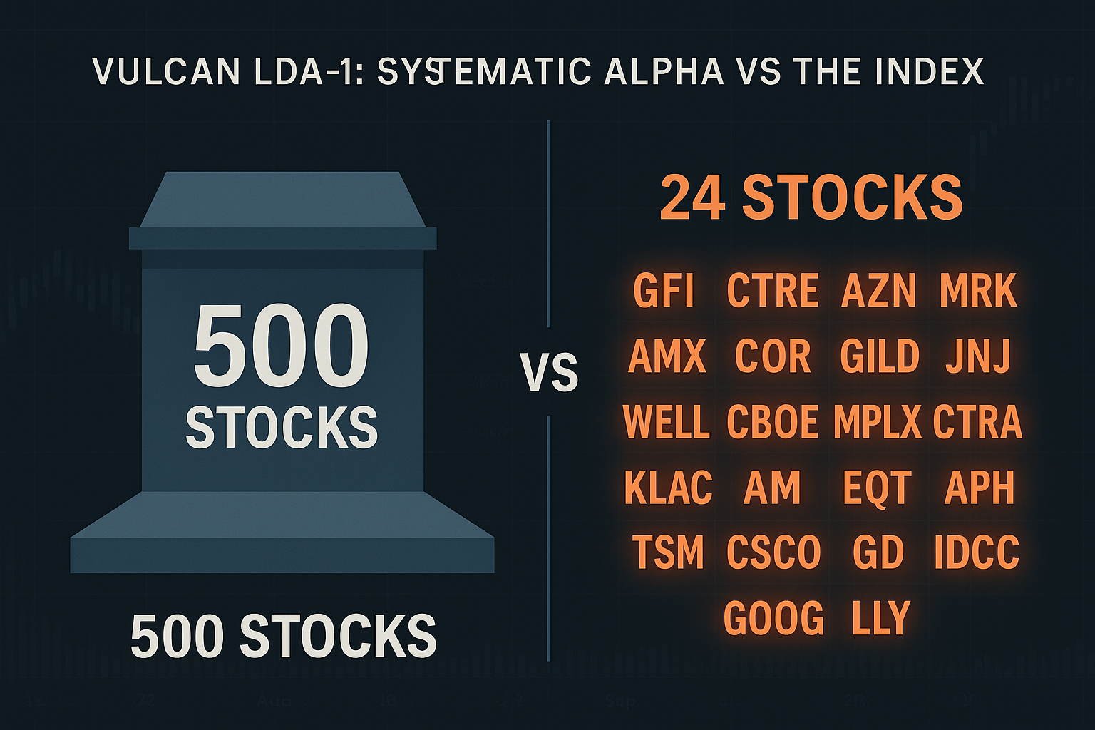 When "Buy the Index" Meets "I Can Do Better": The Vulcan LDA Experiment