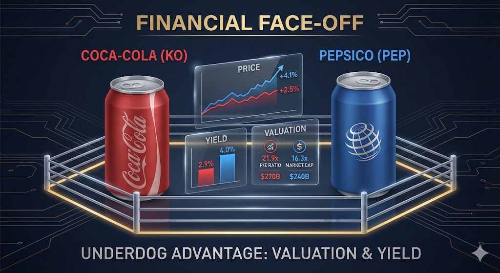 Coca-Cola vs PepsiCo: When Premium Quality Meets Discount Opportunity