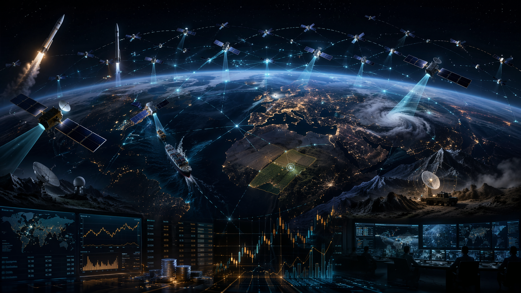 Orbital Infrastructure: Six Public-Market Windows Into the Space Economy's Real Growth Phase