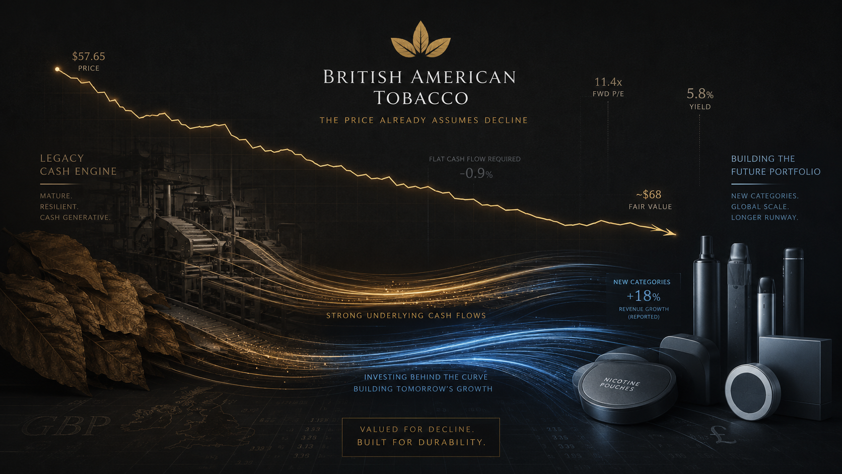 British American Tobacco: The Price Already Assumes Decline