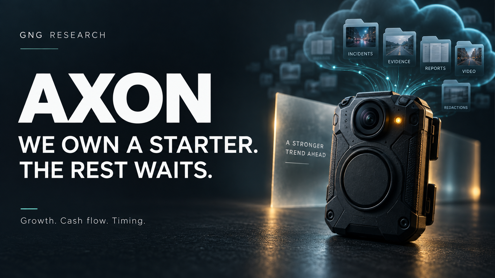 Axon: I Own a Starter. The Rest of the Position Waits for the Trend.